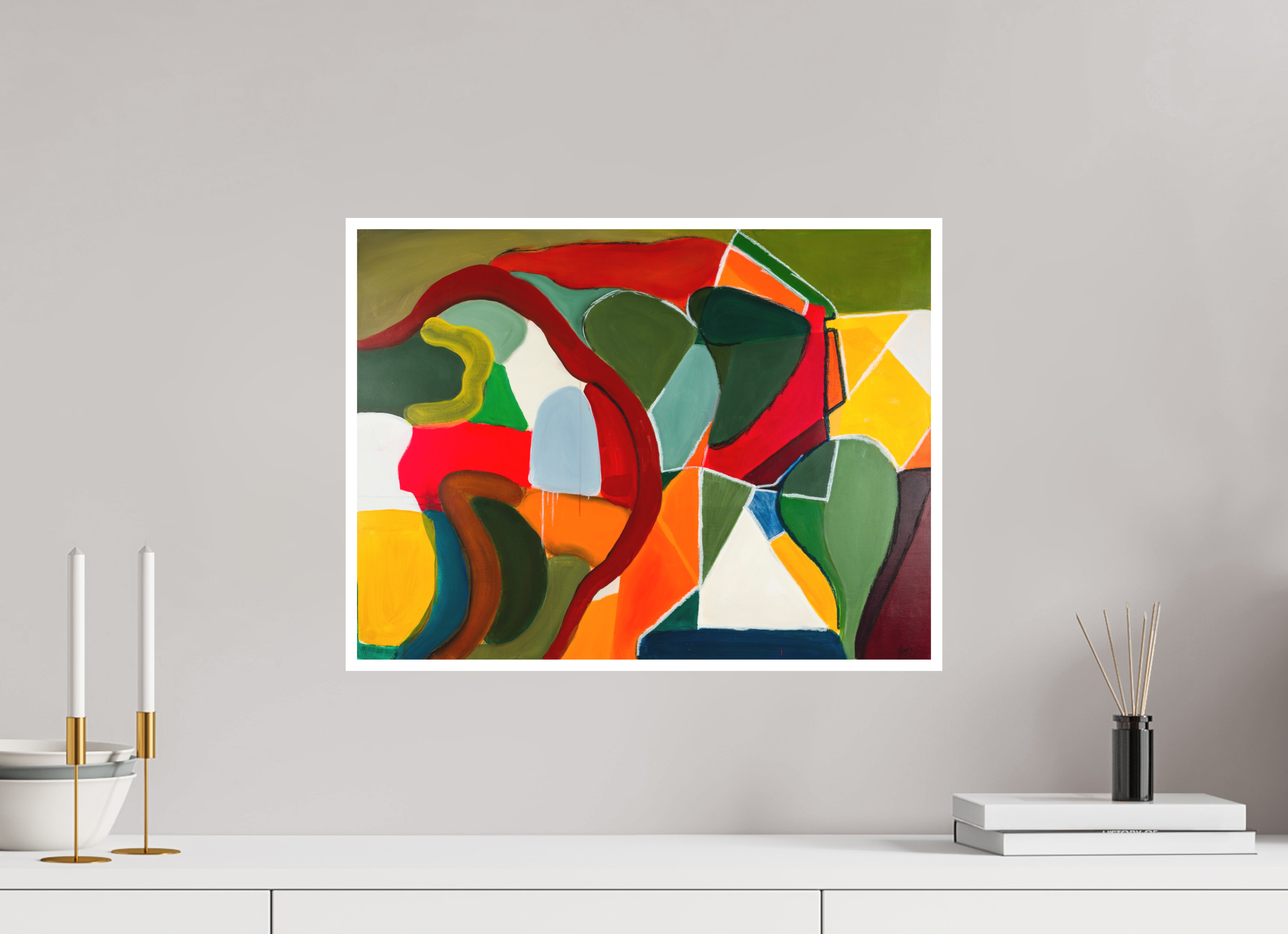 20 x 15″, Print option 1 Starting Over is OK: it's Disco Baby