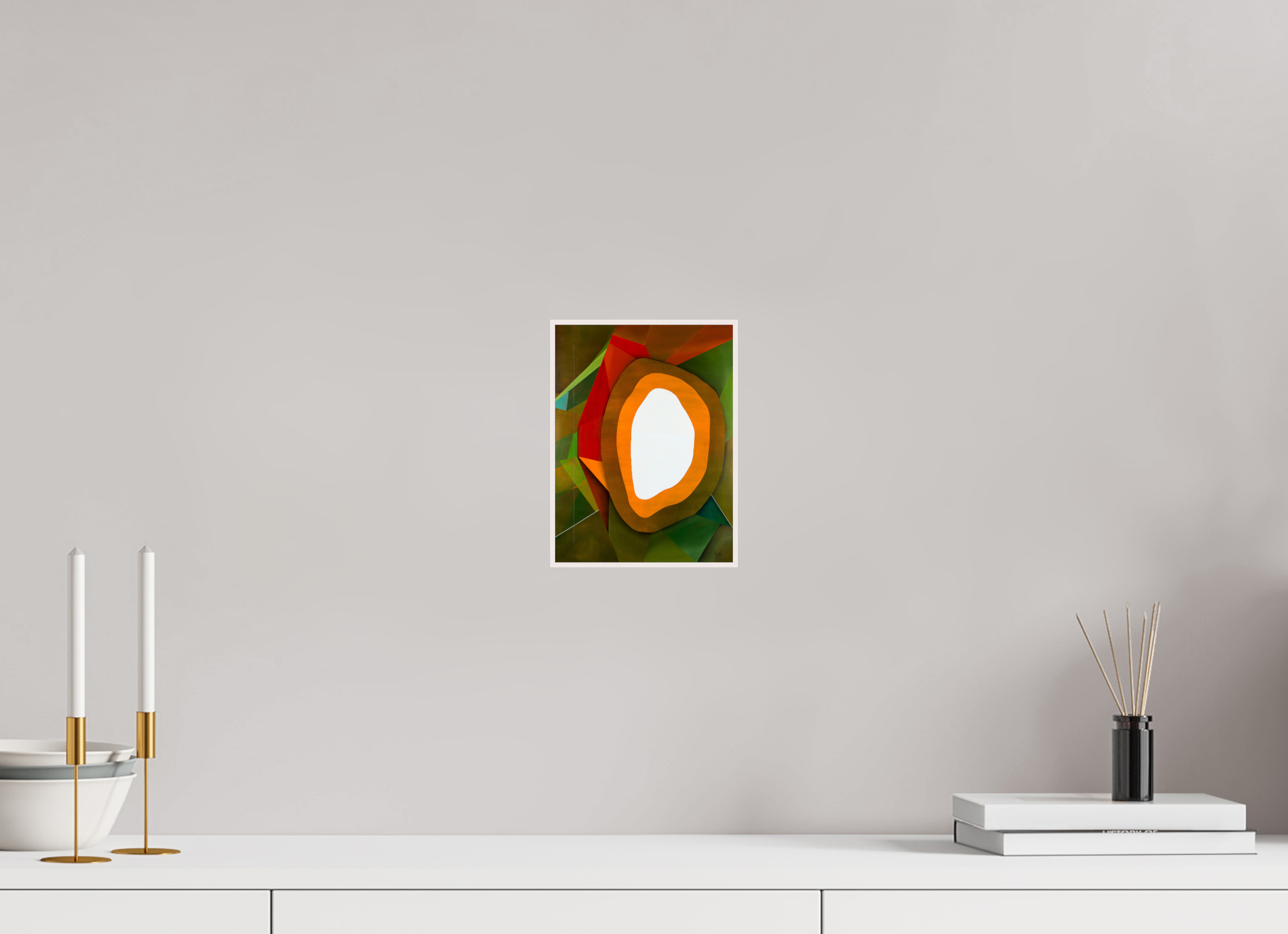 6 x 8″, wood Artbox Celestial Mirror