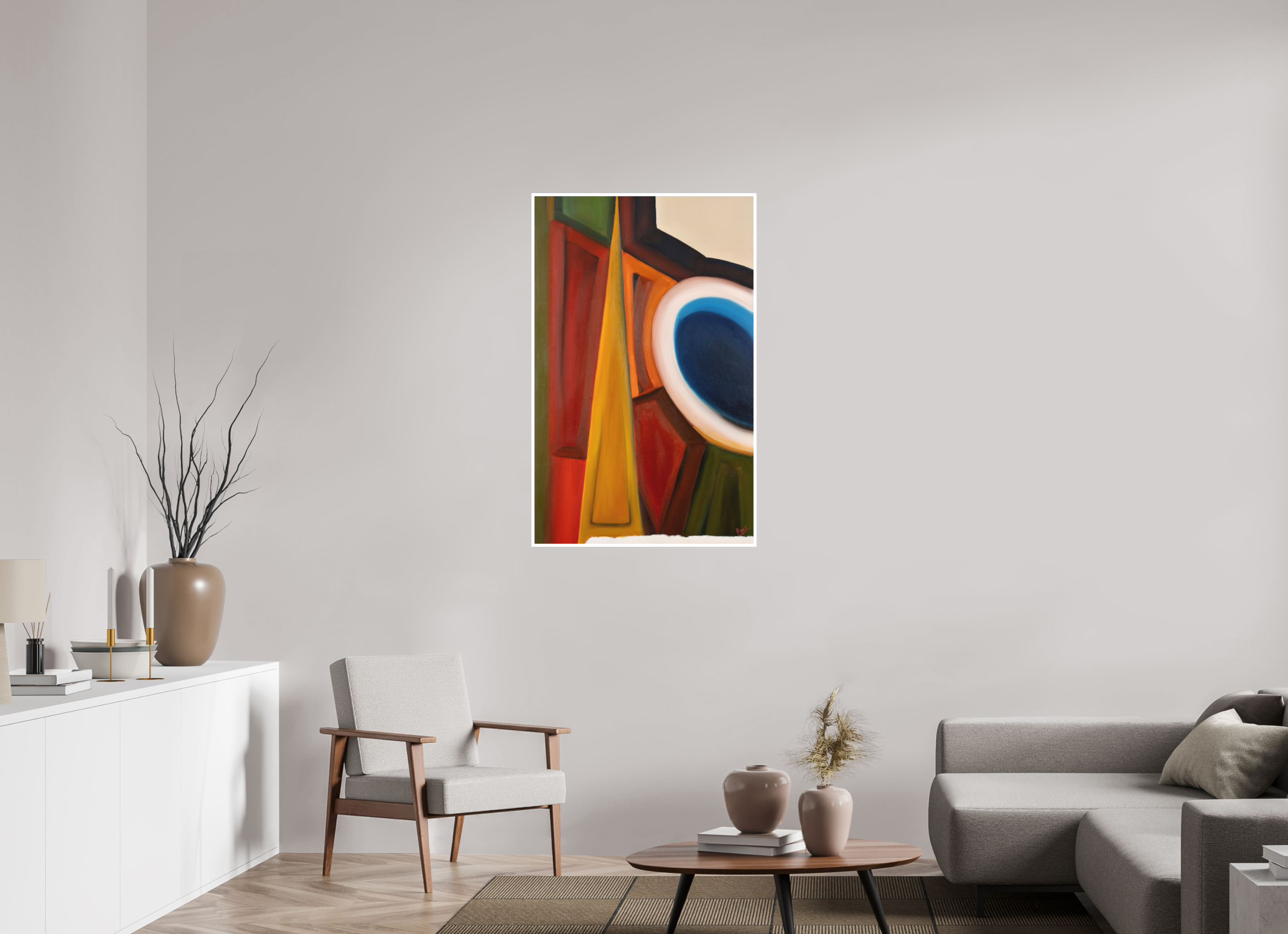 28 x 44.4″, Print option 1 The Rescue of the Colossus Armor
